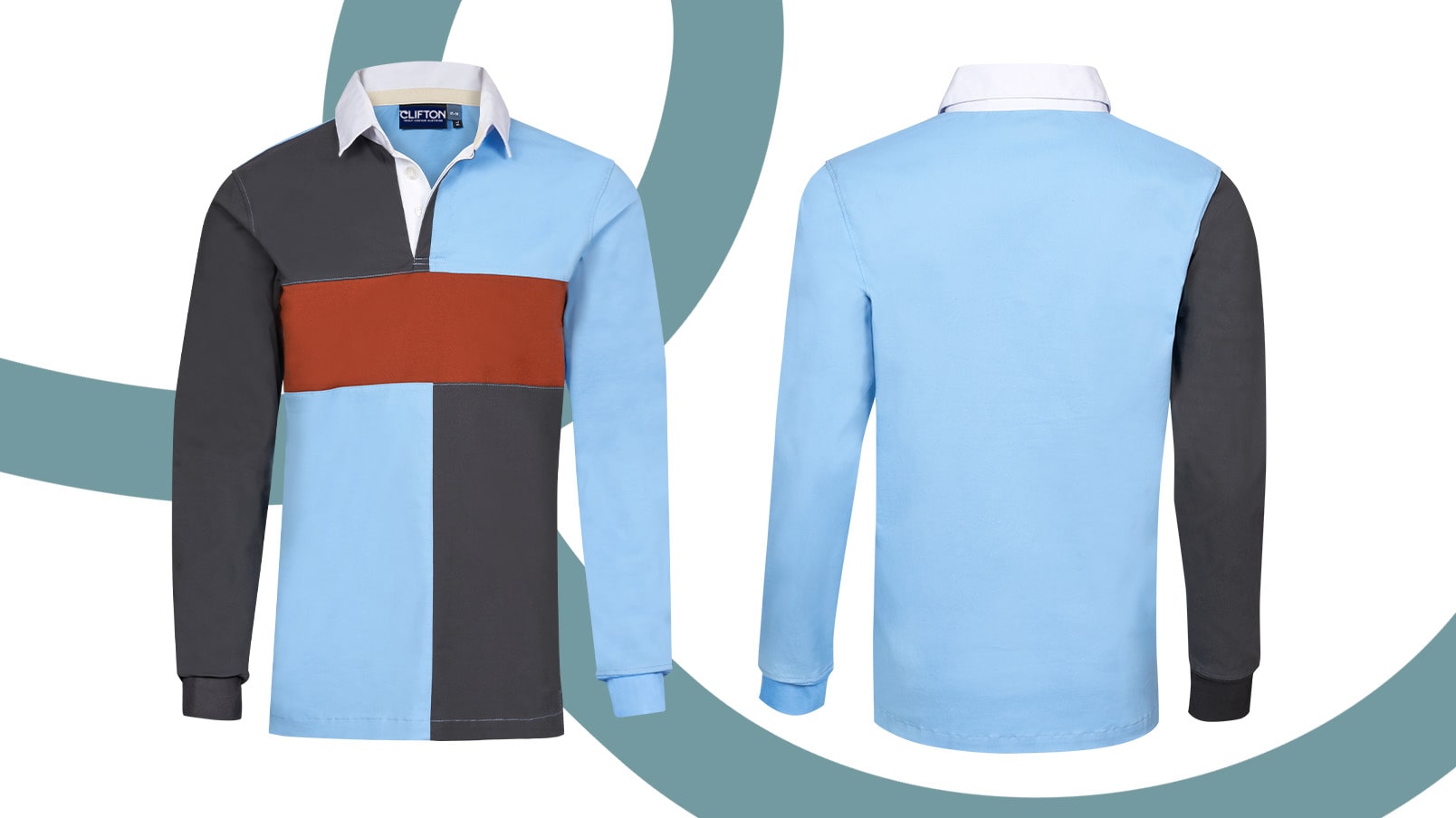 CLIFTON Landmark Custom Drill Rugby Shirt